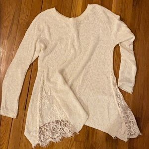 Lauren Conrad Cream Sweater